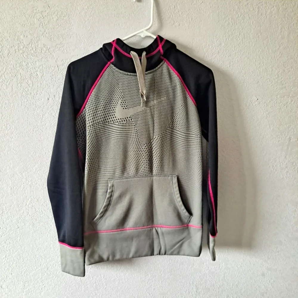 Black & Pink Nike Hoodie